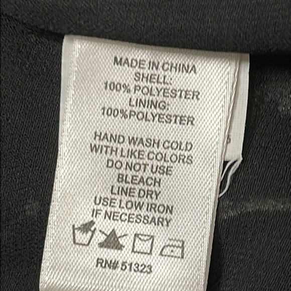 CECE Womens Black Printed Spaghetti Strap Straight leg Jumpsuit Size 10 - Picture 13 of 13